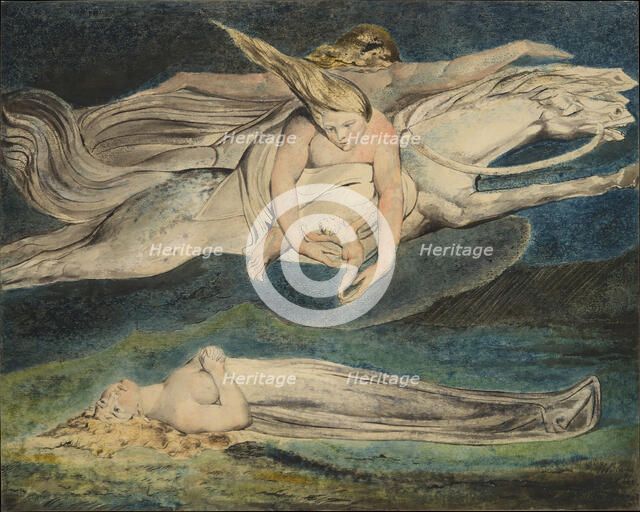 Pity, ca. 1795. Creator: William Blake.