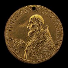 Pius V (Antonio Ghislieri, 1504-1572), Pope 1566 [obverse], 1571. Creator: Giovanni Antonio de Rossi