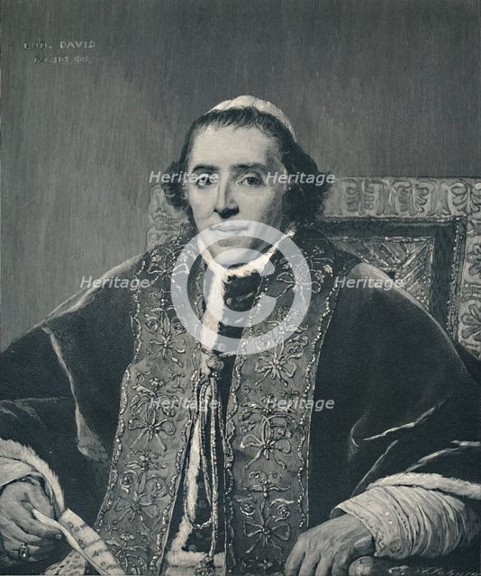 'Pius VII', 1805, (1896). Artist: T Johnson.