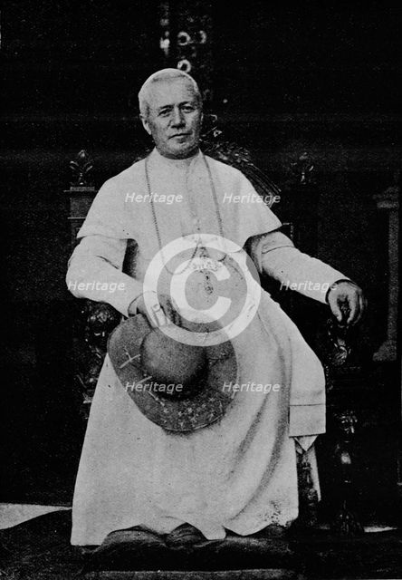 'Pius X', c1903, (1903). Artist: A Dal Mistra.