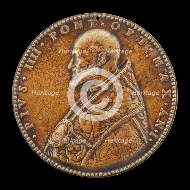 Pius IV (Giovanni Angelo de' Medici, 1499-1565), Pope 1559, 1559. Creator: Unknown.