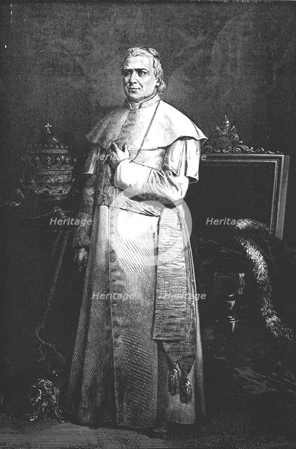 'Pius IX; Rome and United Italy',1875. Creator: Unknown.