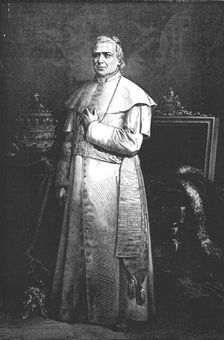 Pius IX; Rome and United Italy 1875. Creator: Unknown