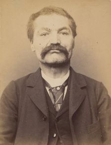 Pivier. Alexandre. 53 ans, né à Rochevan (Savoie). Tailleur d'habits. Anarchiste. 7/3/94., 1894. Creator: Alphonse Bertillon
