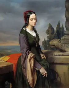 Pia de Tolomei, 1846. Creator: Sala, Eliseo (1813-1879)