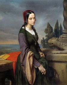 Pia de Tolomei, 1846. Creator: Sala, Eliseo (1813-1879)