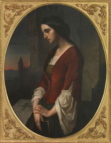 Pia de Tolomei, 1853-1855. Creator: Rizzi, Lorenzo (1830-1885)