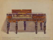 Piano, 1936. Creator: Peltzman, J.