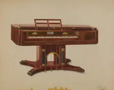 Piano Forte, c. 1936. Creator: Ferdinand Cartier