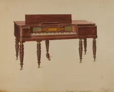 Piano Forte, c. 1936. Creator: Ferdinand Cartier