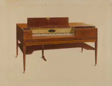 Piano Forte, c. 1936. Creator: Ferdinand Cartier