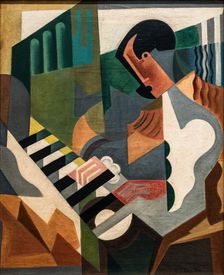 Pianist, 1919. Creator: Blanchard, María (1881-1932)