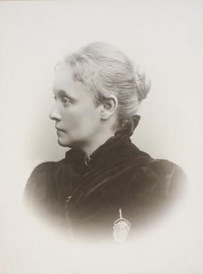 Pianist and composer Agathe Backer Grøndahl (1847-1907). Creator: Szacinski de Ravics, Ludwik (1844-1894)