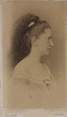 Pianist and composer Ingeborg Bronsart von Schellendorf (1840-1913). Creator: Photo studio Julius Giere, Hannover