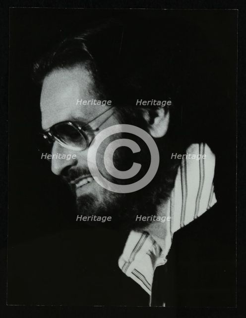 Pianist Bill Evans at the Newport Jazz Festival, Middlesbrough, 1978. Creator: Denis Williams.