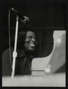 Pianist Mary Lou Williams at the Newport Jazz Festival, Ayresome Park, Middlesbrough, July 1978. Creator: Denis Williams