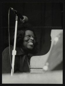 Pianist Mary Lou Williams at the Newport Jazz Festival, Ayresome Park, Middlesbrough, July 1978. Artist: Denis Williams
