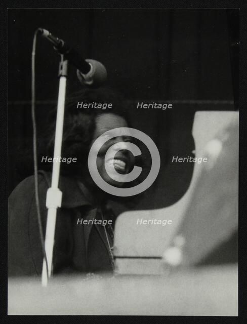 Pianist Mary Lou Williams at the Newport Jazz Festival, Ayresome Park, Middlesbrough, July 1978. Artist: Denis Williams