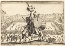 Piazza Presso alla Porta al Prato, c. 1622. Creator: Jacques Callot
