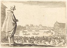 Piazza Santa Maria Novella, Florence, c. 1622. Creator: Jacques Callot