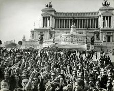 Piazza Venezia, Rome, April 1945: The liberation of Italy, 1945. Creator: Unknown photographer