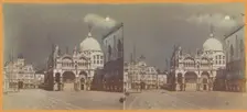 Piazzatta/St. Marks Church, Venice, about 1865. Creator: Unknown