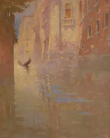 Piccolo Canale in Venice. Creator: William Anderson Sherwood
