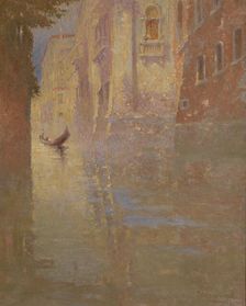 Piccolo Canale in Venice. Creator: William Anderson Sherwood