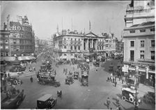 Piccadilly Circus, City of Westminster, London, 1911. Creator: Unknown