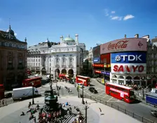 Piccadilly Circus, c1990-2010. Artist: Max Alexander