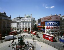 Piccadilly Circus, c1990-2010. Artist: Max Alexander