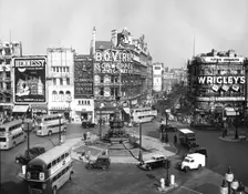 Piccadilly Circus, London, 1960. Creator: Arthur Charles Kirby Ware