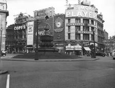 Piccadilly Circus, London, c1955. Creator: Arthur Charles Kirby Ware