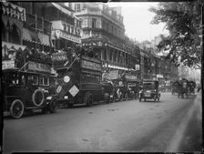 Piccadilly, City of Westminster, London, 1911. Creator: Katherine Jean Macfee