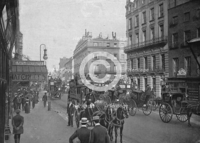 Piccadilly, London, c1900 (1901). Artist: Unknown.
