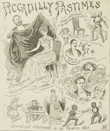 Piccadilly Pastimes, 1886. Creator: Unknown