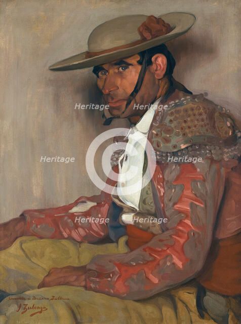 Picador "El coriano". Creator: Zuloaga y Zabaleto, Ignacio (1870-1945).