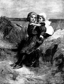 "Pickaback" - by Miss Jane M. Dealy, 1895. Creator: George Meisenbach