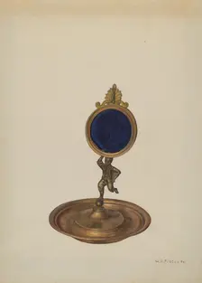 Pickaninny Watch Stand, c. 1940. Creator: William O. Fletcher