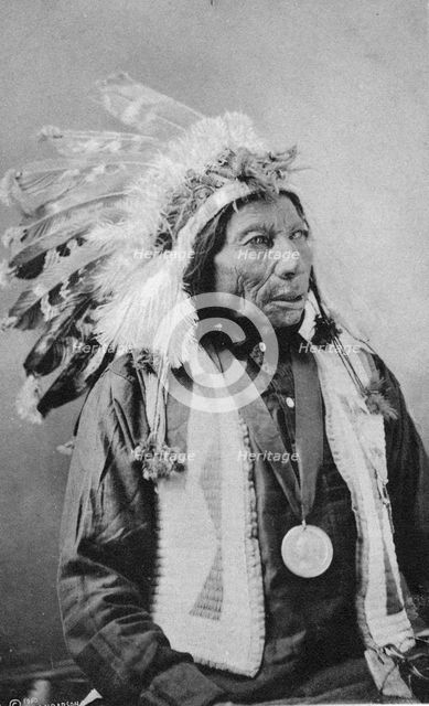 Picket Pin, Dakota Sioux North American Plains Indian, c1900. Artist: Unknown
