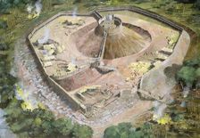 Pickering Castle, 12th century, (c1990-2010). Artist: Ivan Lapper