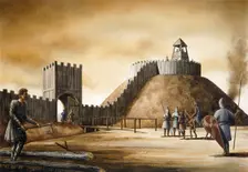Pickering Castle, c11th century, (c1990-2010). Artist: Simon Hayfield