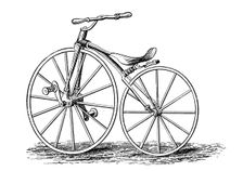 Pickering's crank-pedal-driven bicycle, an American design, c1860s (c1880)