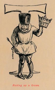 Picking up a Crown c1860, (c1860). Artist: John Leech