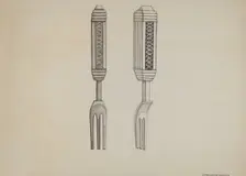 Pickle Fork, c. 1936. Creator: John R. Towers