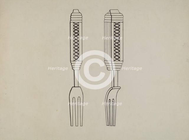 Pickle Fork, c. 1936. Creator: John R. Towers.