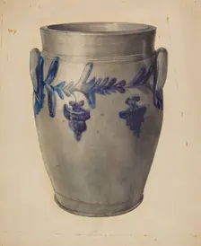 Pickle Jar, c. 1939. Creator: Francis Law Durand