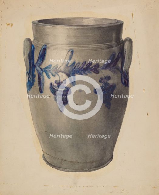 Pickle Jar, c. 1939. Creator: Francis Law Durand.