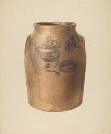 Pickle Jar, c. 1939. Creator: Francis Law Durand