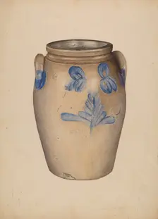 Pickle Jar, c. 1939. Creators: Frances Godfrey, LeRoy Griffith